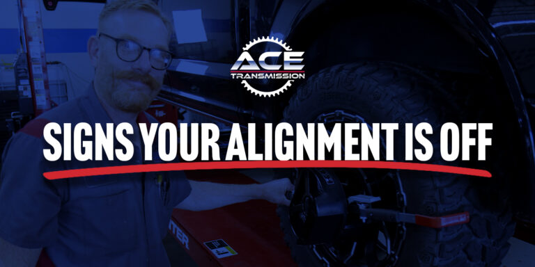 Signs Your Alignment Is Off